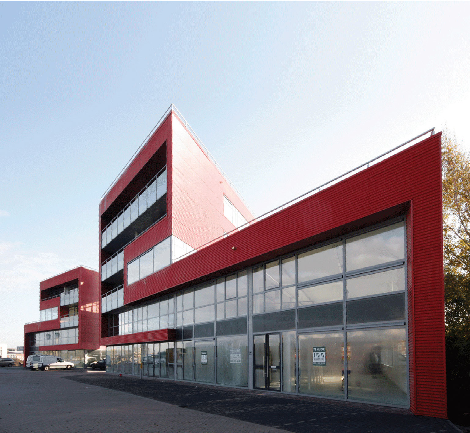 Bedrijvencomplex haarlem rode baronnen 2 werken projecten vsap architects